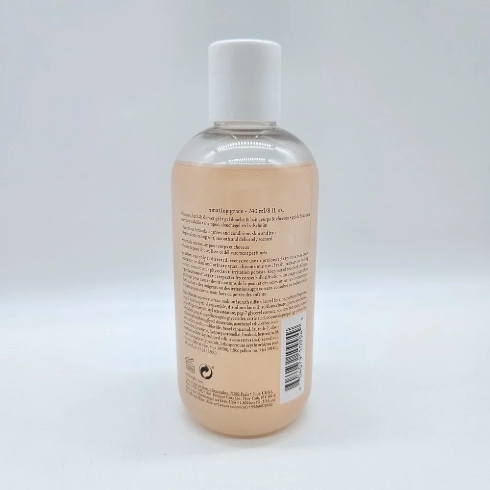 Philosophy Amazing Grace Perfumed Shampoo, Bath & Shower Gel 8 fl oz NEW Sealed